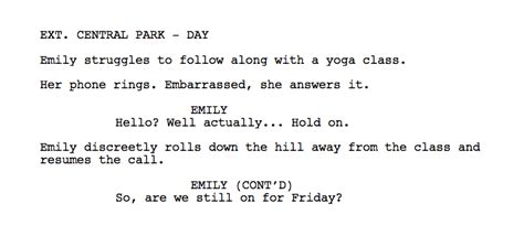 how to write a phone script