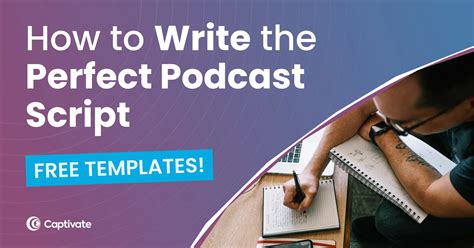 how to write a podcast intro script