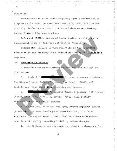 how to write a pretrial statement