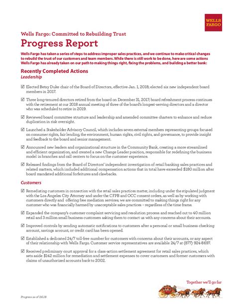 how to write a progress report pdf