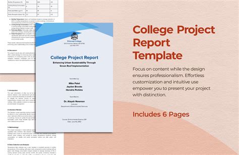 how to write a project report for university pdf