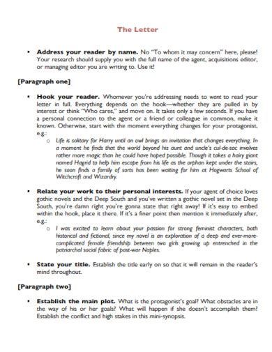 How To Write A Query Letter Of Indiscipline