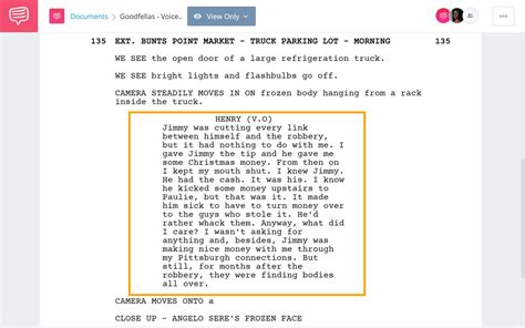 how to write a script for voice actors
