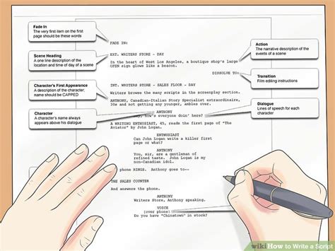 how to write a script tutorial