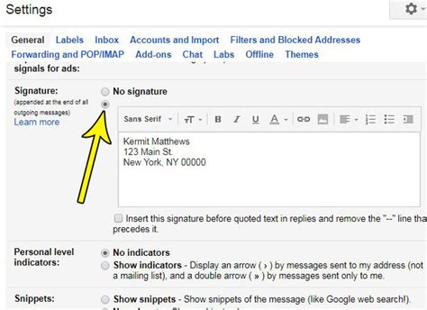 how to write a signature in gmail