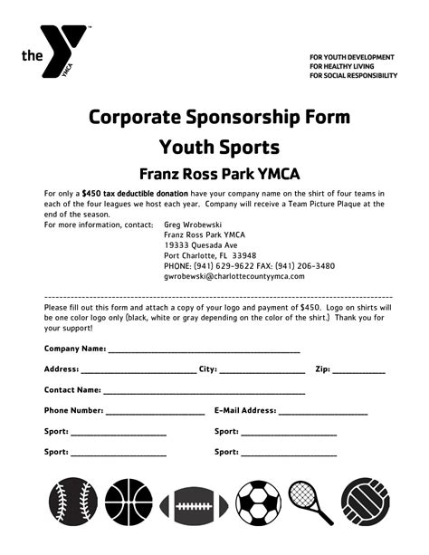 how to write a sponsorship letter for sports youth