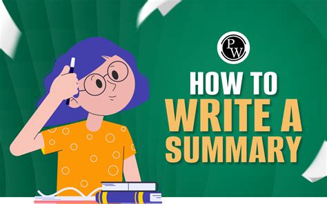 how to write a summary presentation