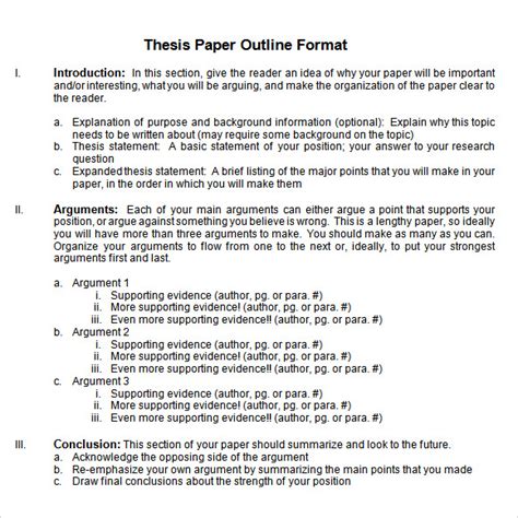 how to write a thesis paper example