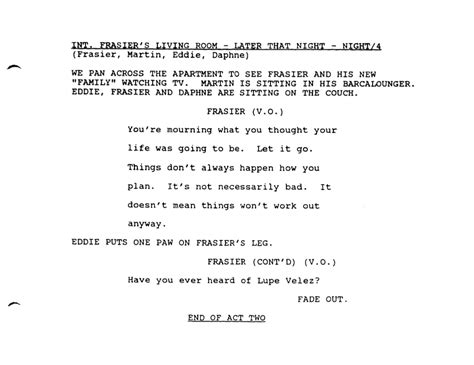 how to write a tv script