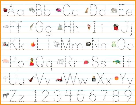 how to write abc a to z