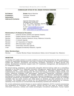 how to write an application for a job in uganda