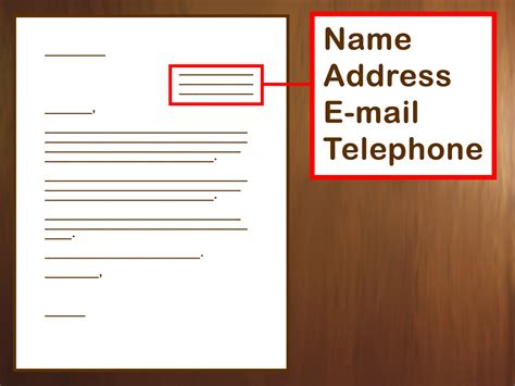 how to write an application letter step by step