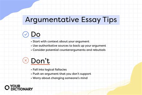 how to write an argumentative speech