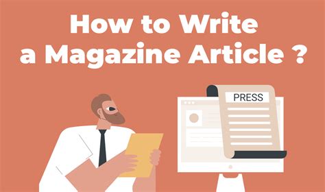 How To Write An Article For A Magazine Examples
