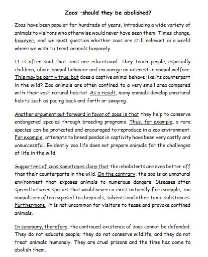 how to write an article igcse english