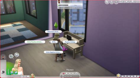 how to write an article in sims four