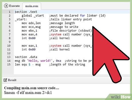 how to write an assembly script