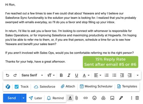 how to write an email asking for an update sample