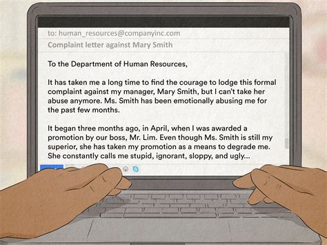 how to write an email to a person for the first time