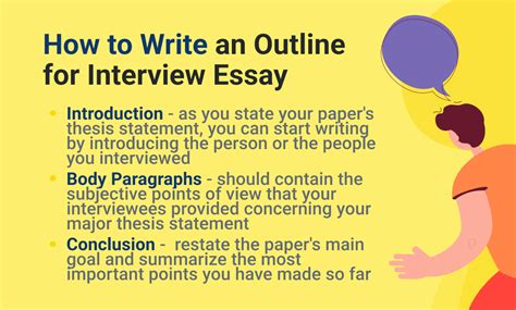 How To Write An Essay With An Interview