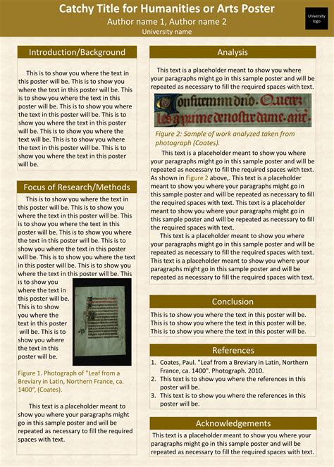 How To Write An Introduction For A Poster