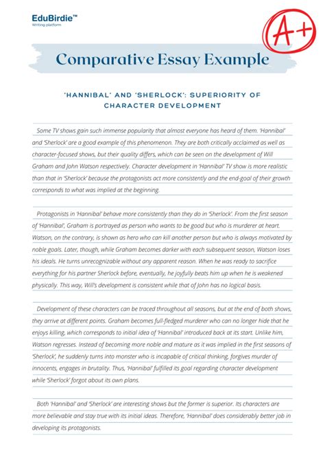 how to write an introduction paragraph for a compare and contrast essay