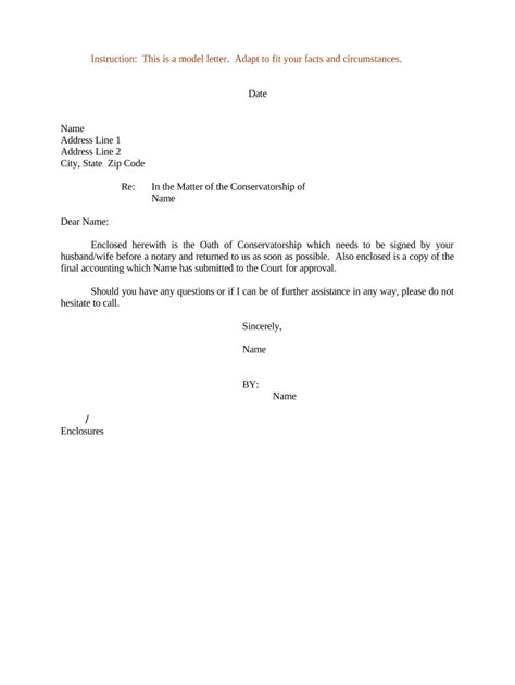 how to write an oath statement