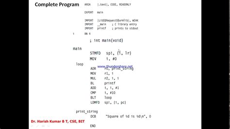 how to write arm assembly code