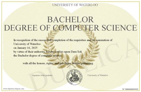 how to write bachelor of computer science in short form
