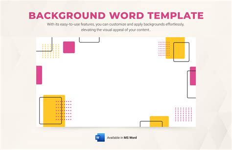 How To Write Background In Word