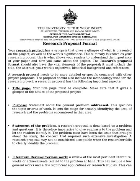 how to write background of the study in research proposal pdf