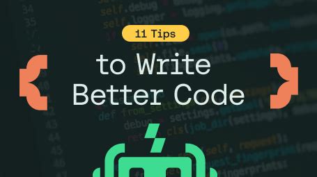 how to write better code