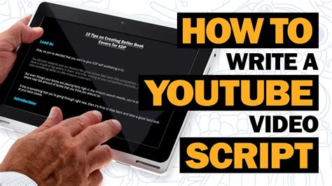 how to write better scripts for youtube