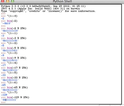 how to write binary code in python