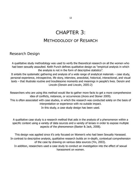 how to write chapter 3 methods of research and procedures
