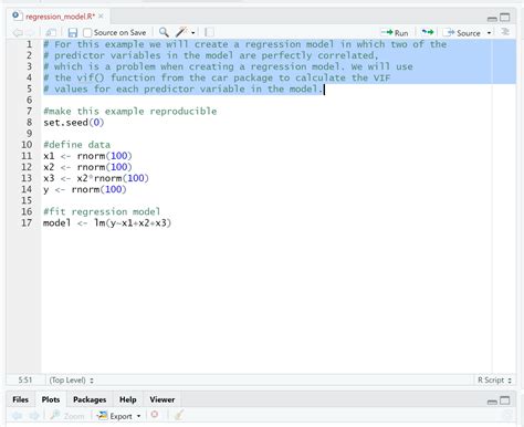 how to write comments in r script