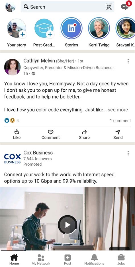 how to write content for linkedin post