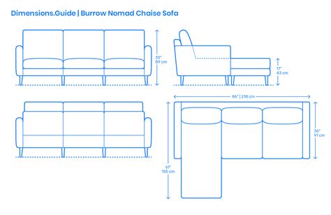 How To Write Couch Dimensions