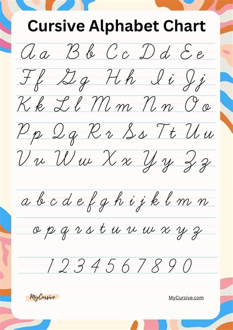 How To Write Cursive Alphabet Letters