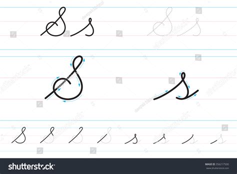 How To Write Cursive Letter S