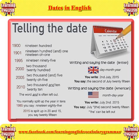 how to write dates in text