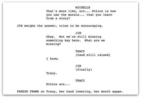 how to write dialogue screenwriting
