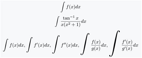 how to write double integral in latex