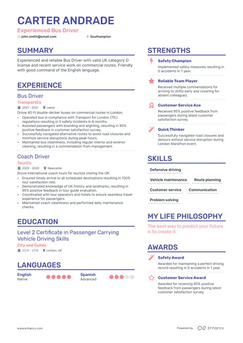 how to write drivers license on cv