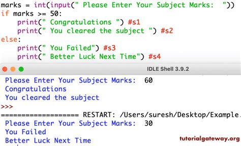 how to write else statement in python