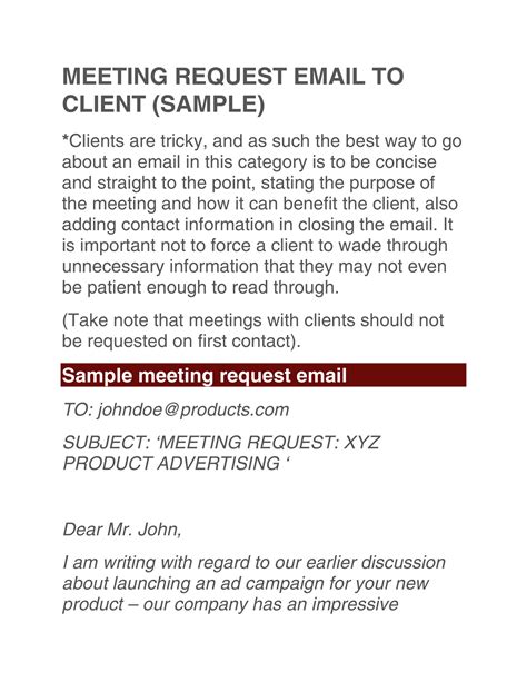 how to write email for appointment request sample
