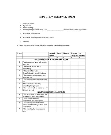 how to write feedback for orientation programme