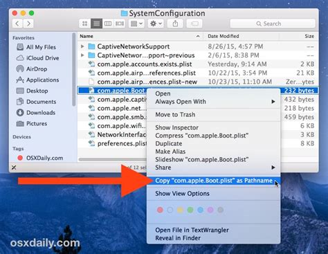 how to write file path on mac