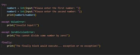 How To Write Finally Block In Python