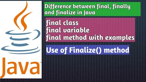 How To Write Finally In Java
